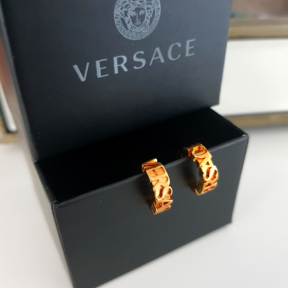 Versace Double Gold Ear Cuff